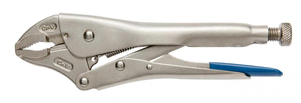 HOEGERT Клещи зажимные -  круглые губки, 250 мм Högert HT1P380