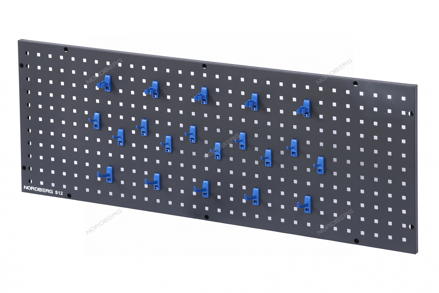 Перфорированная панель с набором крюков (900x450 мм) 2