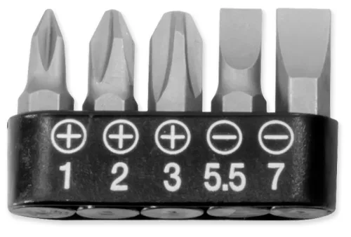 ABD-031K2 Отвертка трещоточная мини с битами 1/4", 6 пр. 2