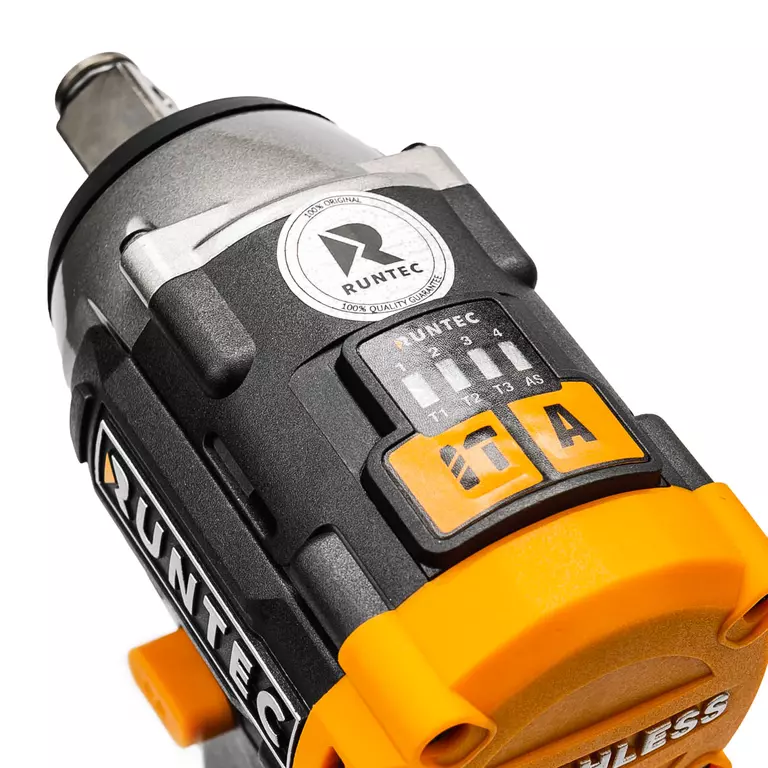 Гайковерт ударный аккумуляторный PRO 1/2", 16В, 2*2Ач, 180Нм 3