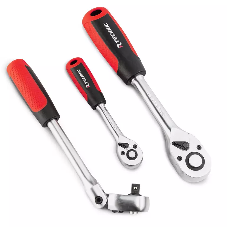 Набор ручных инструментов TECHNIC 142 предмета 1/2", 3/8", 1/4" 11