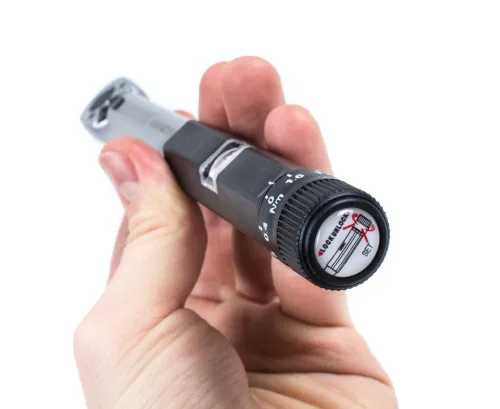 Динамометрический ключ 1/4" 3-15Нм, шкала-микрометр 5