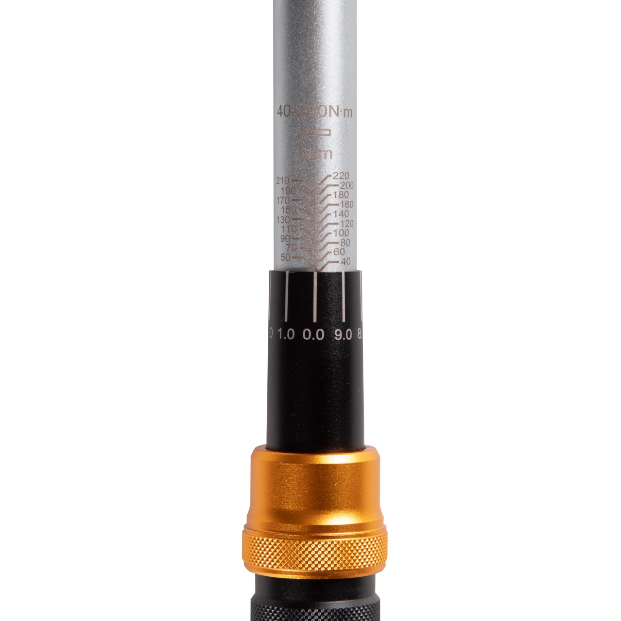 Динамометрический ключ 1/2", 40-220 Нм, для левой и правой резьбы, кейс 3