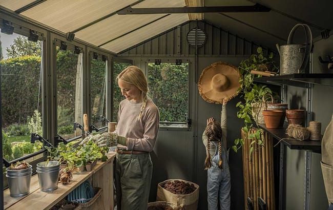 Сарай для выращивания Darwin Potting Shed 6x8 17213240 4