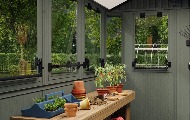 Сарай для выращивания Darwin Potting Shed 6x8 17213240 6