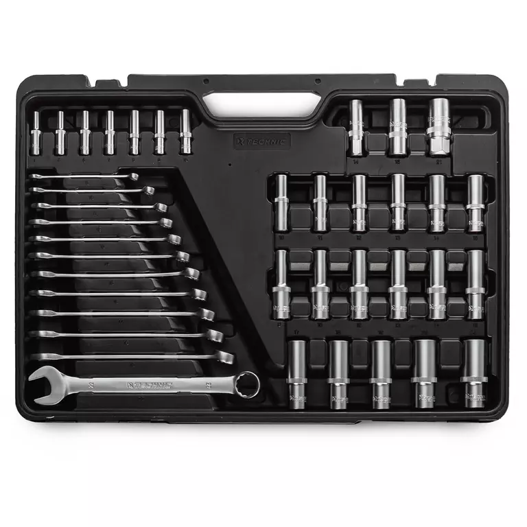 Набор ручных инструментов TECHNIC 216 предметов 1/2", 3/8", 1/4" 4