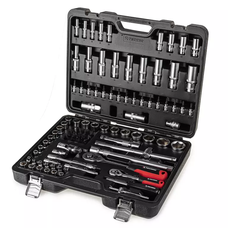 Набор ручных инструментов TECHNIC 94 предметов 1/2", 1/4" 3
