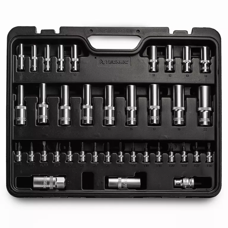 Набор ручных инструментов TECHNIC 94 предметов 1/2", 1/4" 5