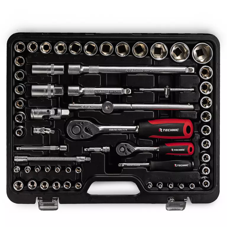 Набор ручных инструментов TECHNIC 108 предметов 1/2", 1/4" 3