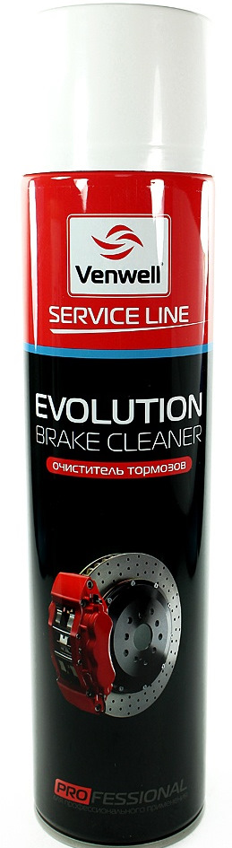 Очиститель тормозов EVOLUTION Brake Cleaner (аэрозоль) 600 мл 2