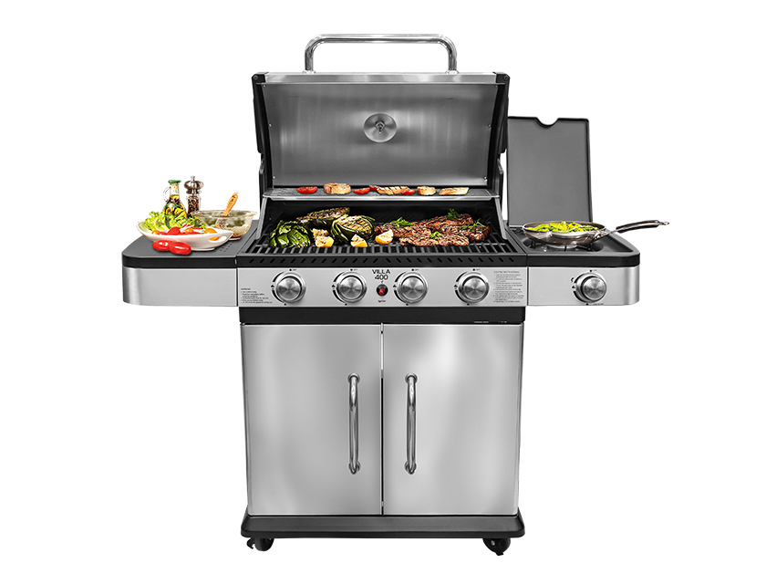 Газовый гриль Villa 400 Silver 3
