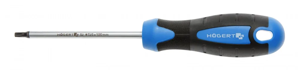 HOEGERT Отвертка TORX T25, 100 мм, сталь S2