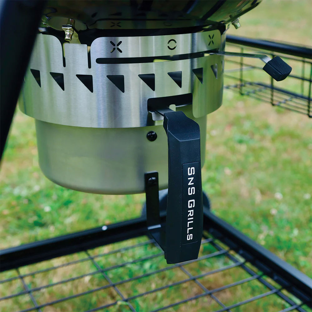 Угольный гриль SnS Master Kettle, 57 см, черный 9