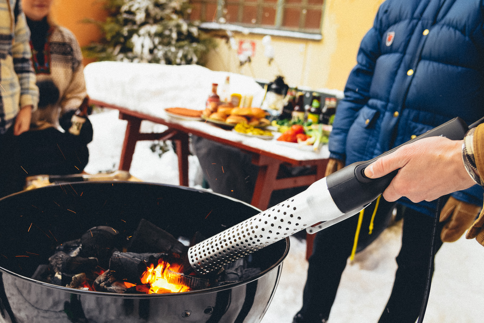 Электрический фен Looft Air Lighter 1 для розжига угля 18