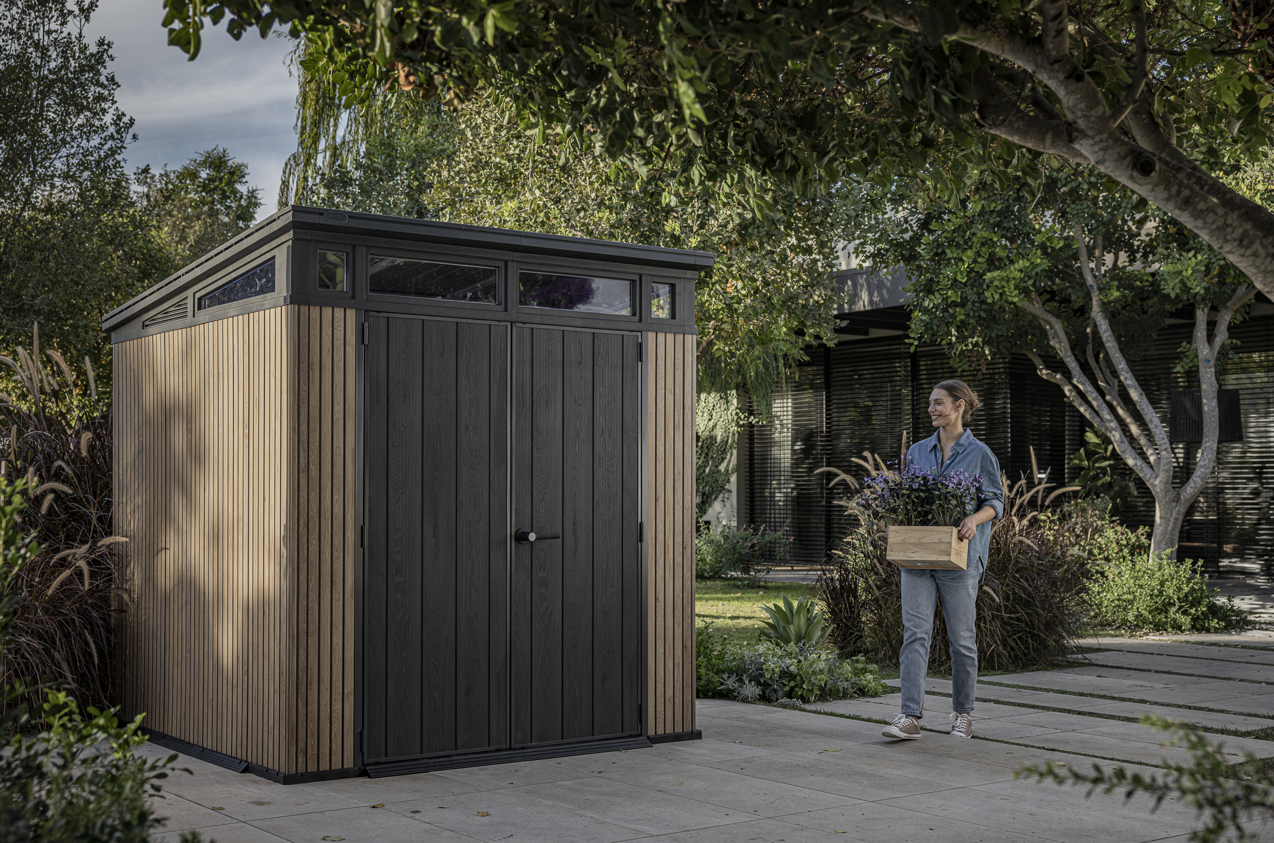 Хозяйственный блок Pent 7*7 Shed VER 17213211 5