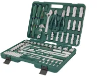 Набор инструмента универсальный 1/4", 1/2"DR, 83 предмета Jonnesway S04H52483S