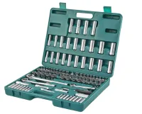 Набор инструмента универсальный 1/4", 3/8" и 1/2"DR, 107 предметов Jonnesway S05H48107S