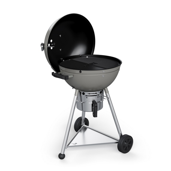 Гриль угольный Teriberka 57 Slow 'N Sear Platinum Grey Premium 4