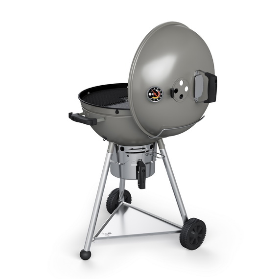 Гриль угольный Teriberka 57 Slow 'N Sear Platinum Grey Premium 5