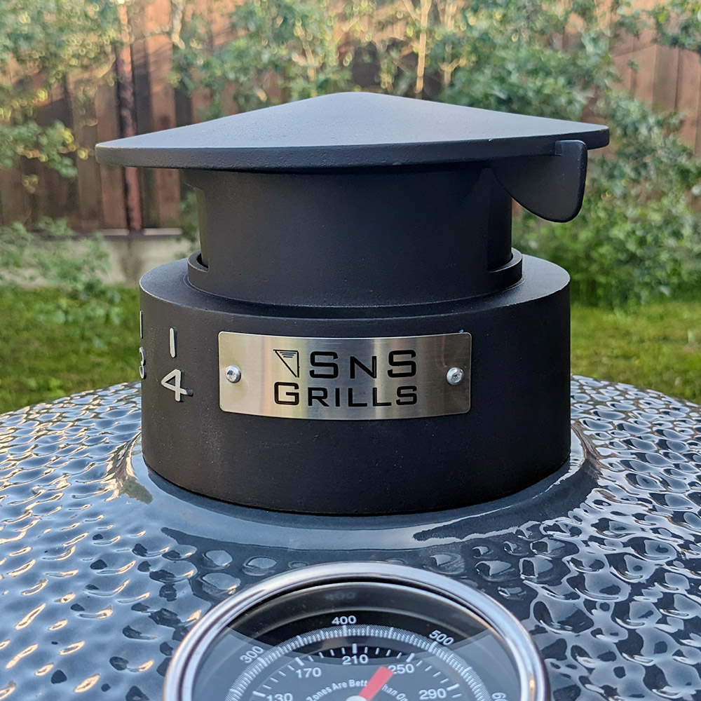 Угольный гриль керамический Deluxe Kamado Gen 2, 57 см 6