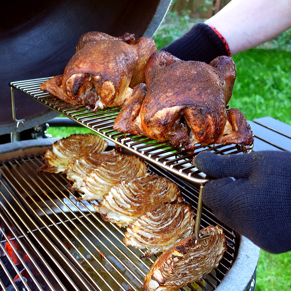 Угольный гриль керамический Deluxe Kamado Gen 2, 57 см 12