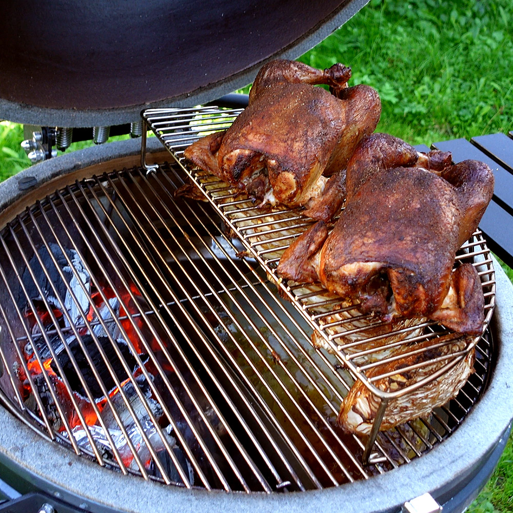 Угольный гриль керамический Deluxe Kamado Gen 2, 57 см 13