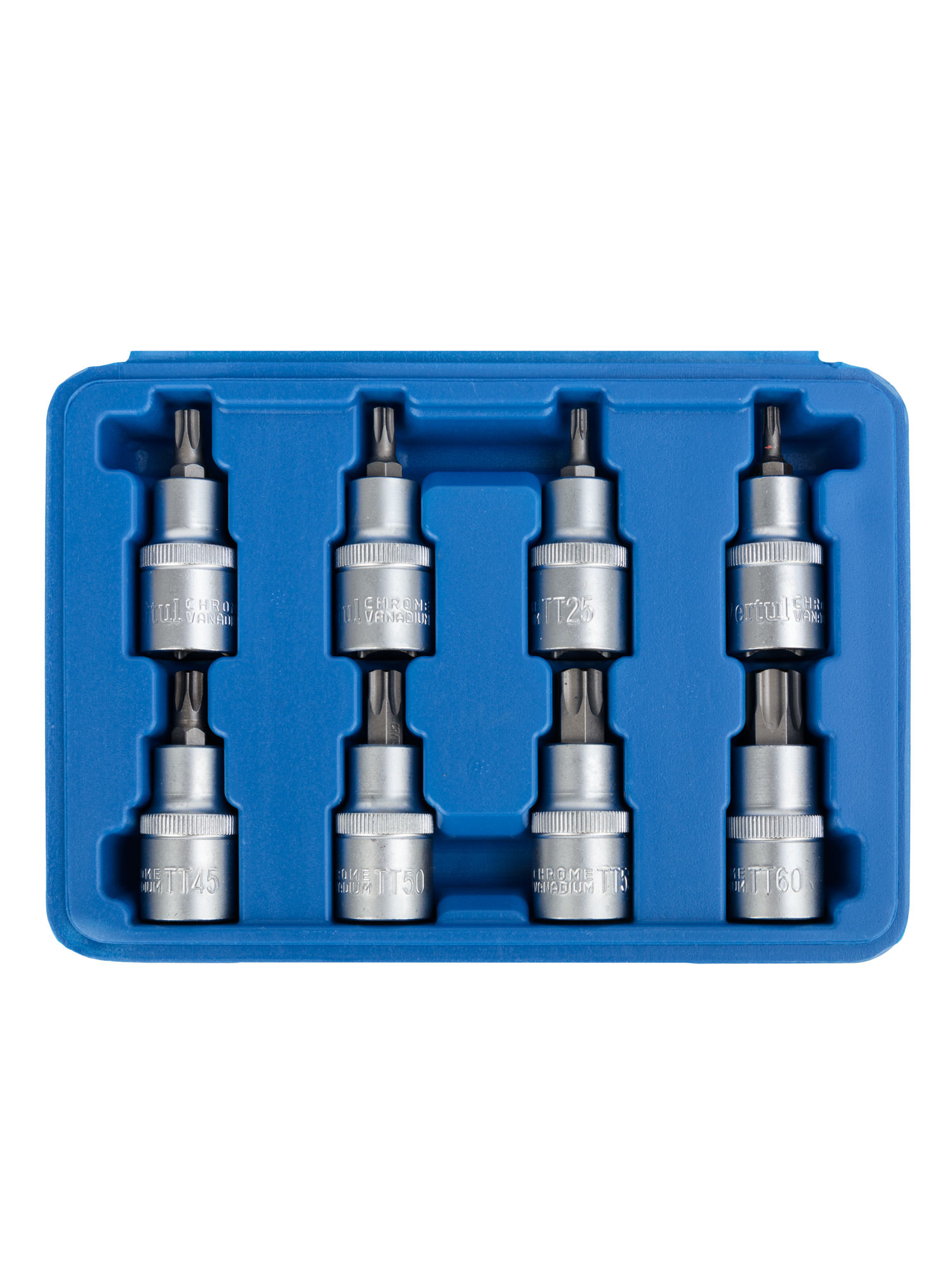 Набор головок со вставкой TORX с отверстием 1/2″, длина 55 мм, 8 пр. 3