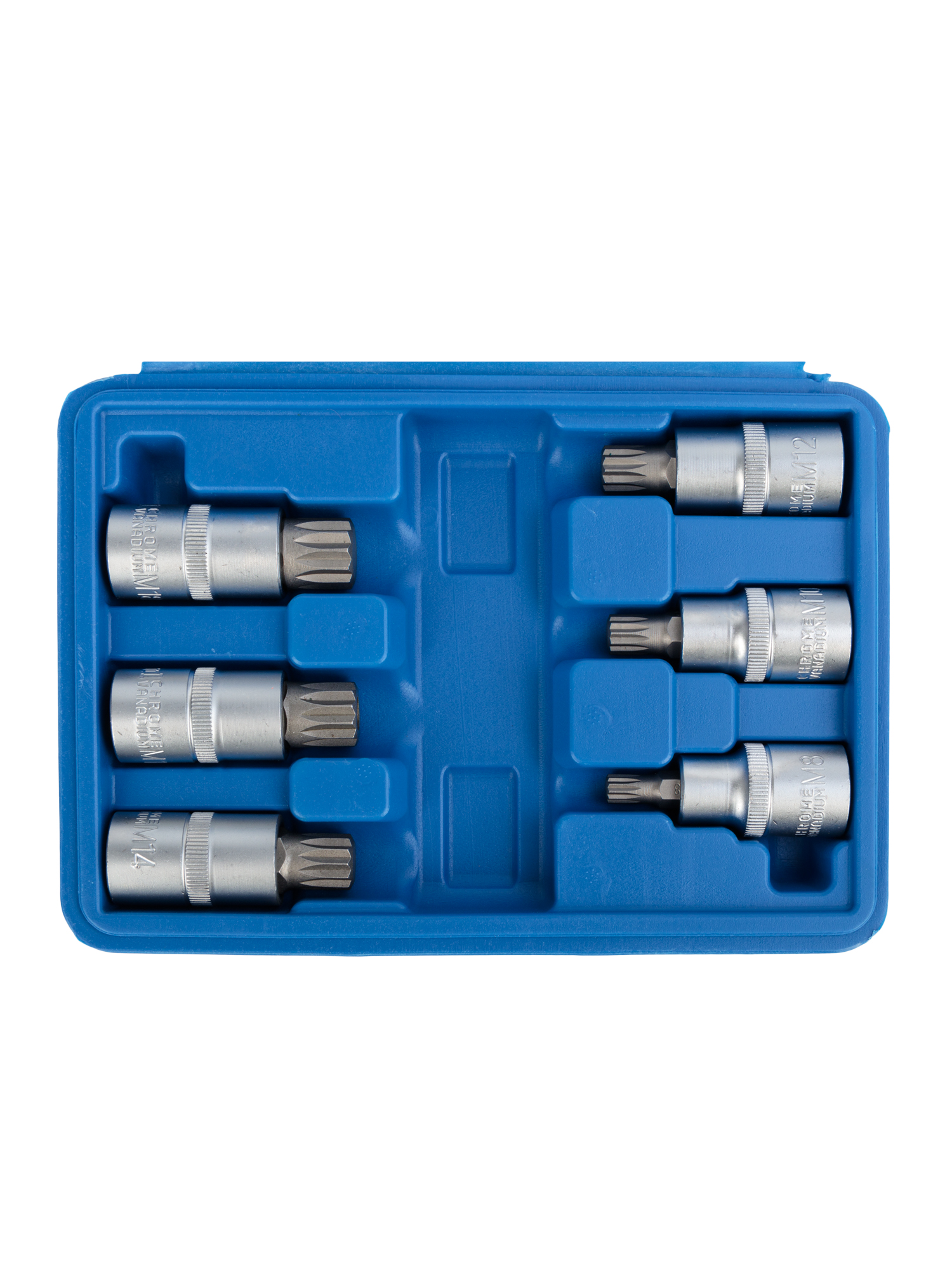 Набор головок 1/2″ со вставкой SPLINE 55 мм. 6 пр. 3
