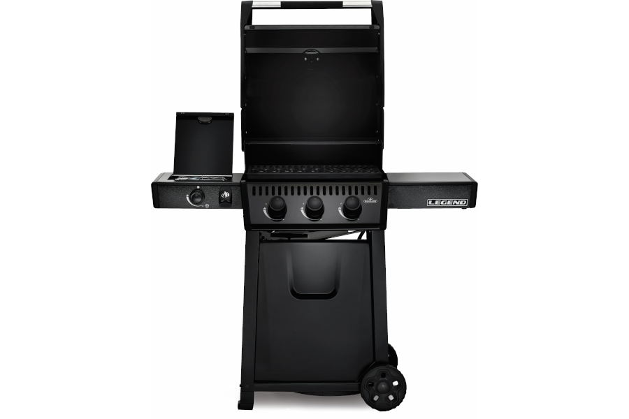 Газовый гриль Legend-365 SB черный (с конфоркой) 6