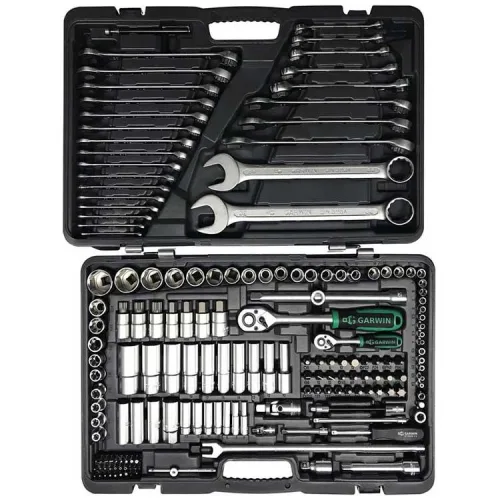 Набор ручных инструментов 1/4" и 1/2", 169 предметов 3