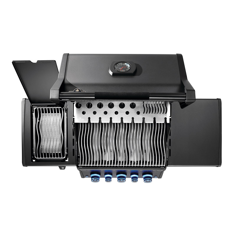 Газовый гриль Napoleon Rogue PRO-S 425 ФАНТОМ черный (с ИК горелкой 3/3) 8