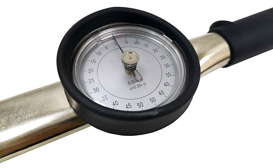 Ключ динамометрический со шкалой 0-50Nm 3/8" 2