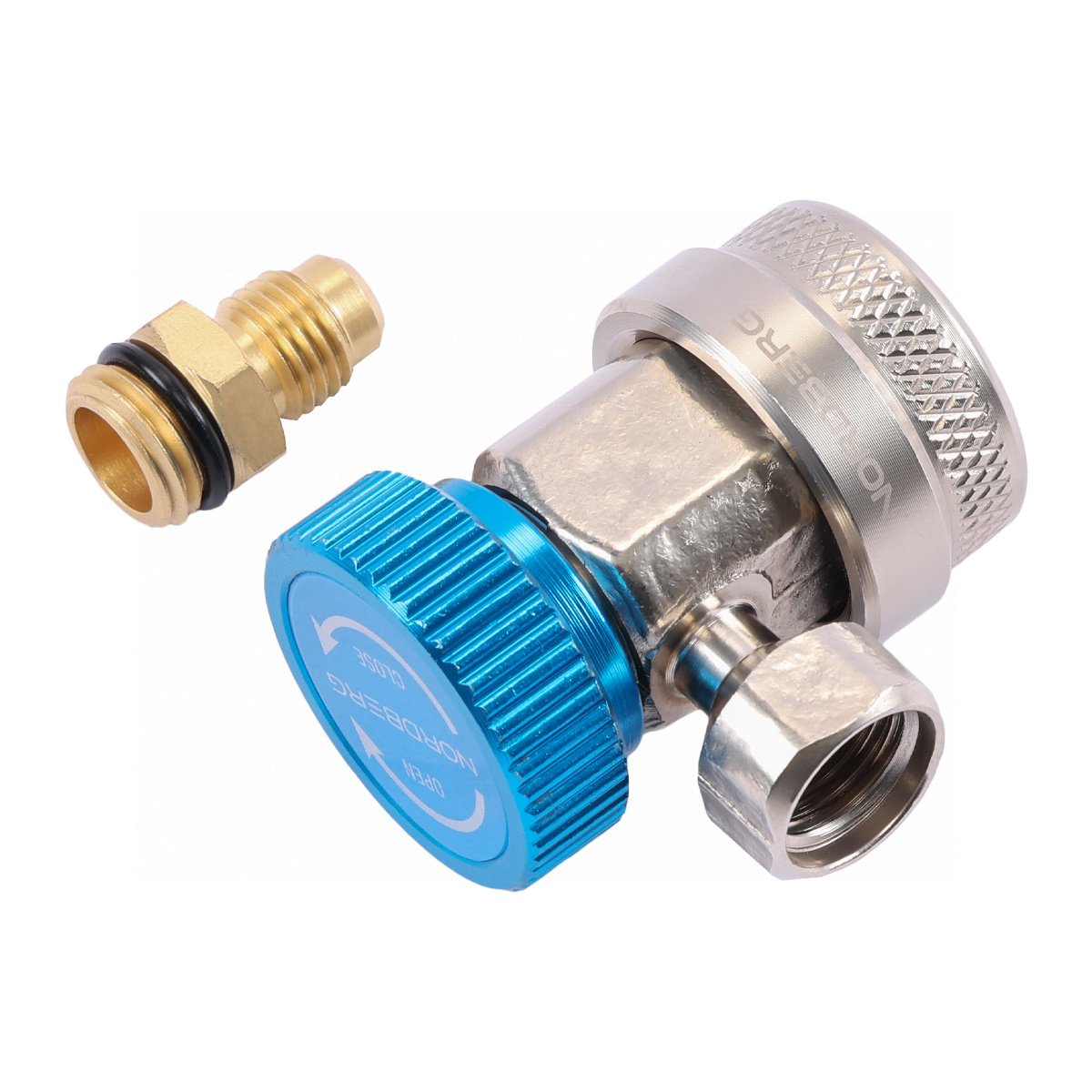 Муфта быстросъемная R134a низкое давление, синяя 4