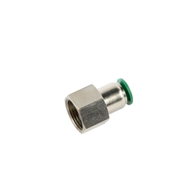 Цанга с уплотнением, пластм. корпус (1/8"-F 8 мм)