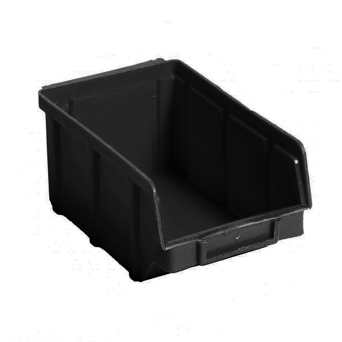 Ящик складской 155×100×75 мм (черный)