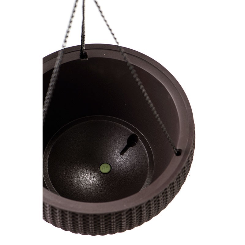 Кашпо подвесное Hanging Sphere Planter 17199246 (Коричневый) 2