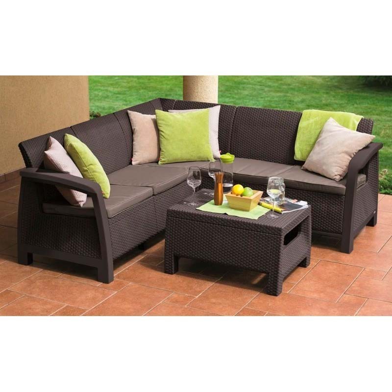 Комплект уличной мебели CORFU RELAX SET (Коричневый) 2