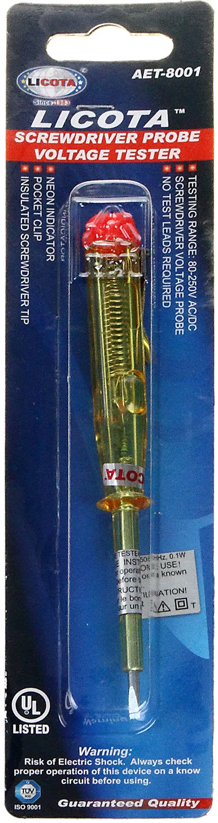 Отвертка индикаторная 80–250 В 3