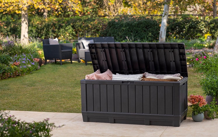 Сундук KENTWOOD STORAGE BOX 350L (Графит) 3