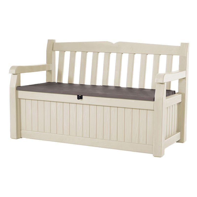 Скамья-сундук GARDEN BENCH EDEN 265 L (бежевы, коричневый)