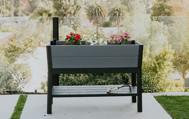 Грядка для растений DARWIN ELEVATED GARDEN BED PRO (Графит)