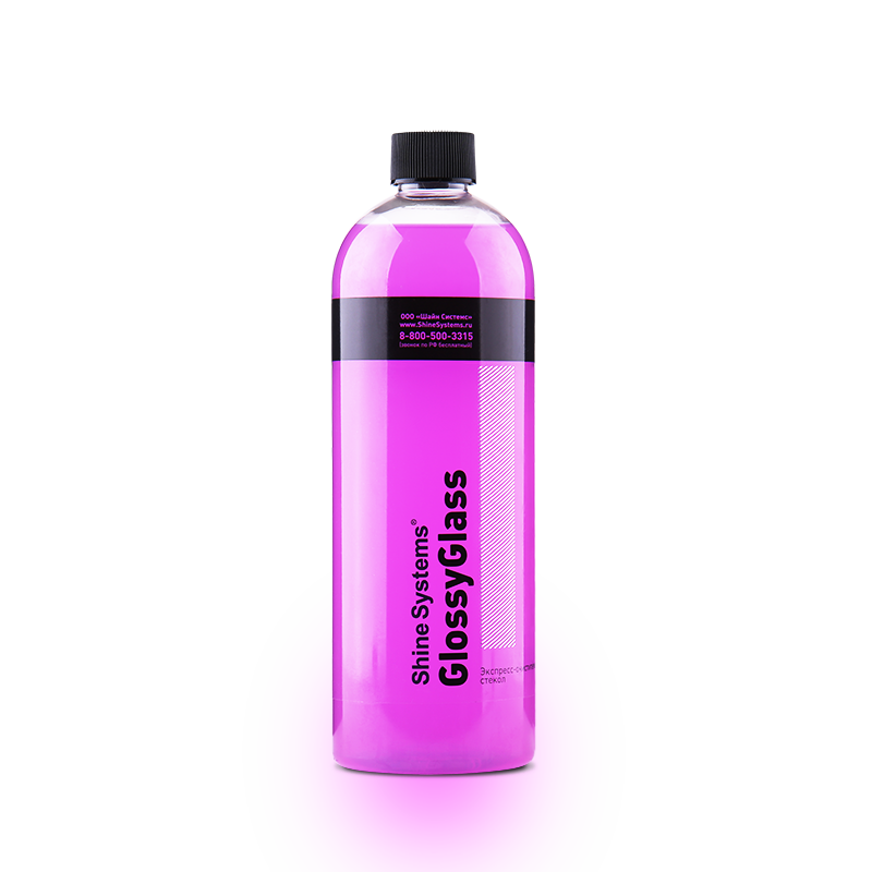 GlossyGlass — экспресс-очиститель стекол (750 мл) Shine Systems