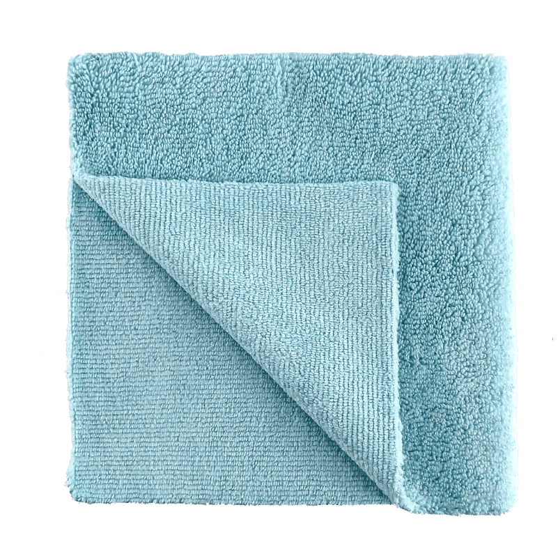 Edgeless Towel – универсальная микрофибра без оверлока 40*40см, 400гр/м2 (Голубая)