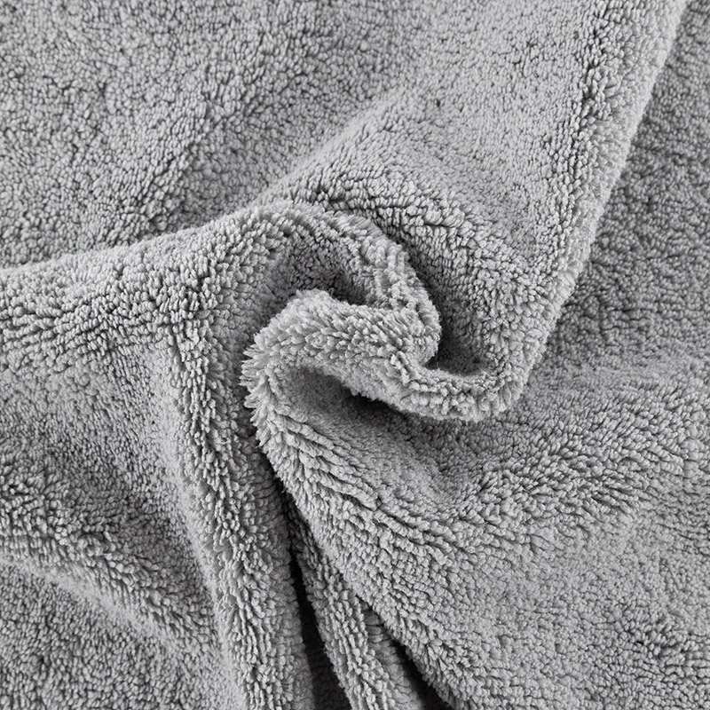Edgeless Towel – универсальная микрофибра без оверлока 40*40см, 400гр/м2 (Серая) Shine Systems 2