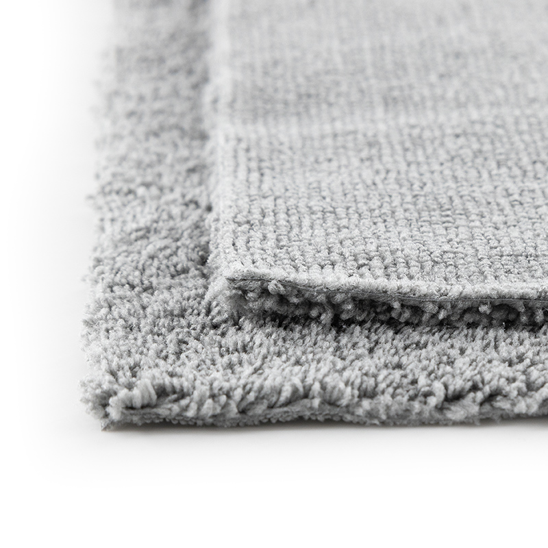 Edgeless Towel – универсальная микрофибра без оверлока 40*40см, 400гр/м2 (Серая) Shine Systems 3