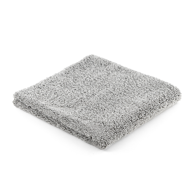 Edgeless Towel – универсальная микрофибра без оверлока 40*40см, 400гр/м2 (Серая) Shine Systems 4