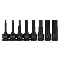Набор шестигранников ударных 1/2" 6-19 мм 8пр. Licota ASA-40001