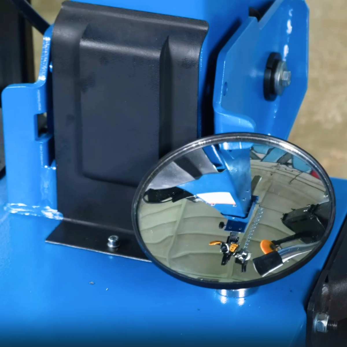 Станок шиномонтажный автоматический 12-26", инверторный 220В, центральный зажим (Синий) 16