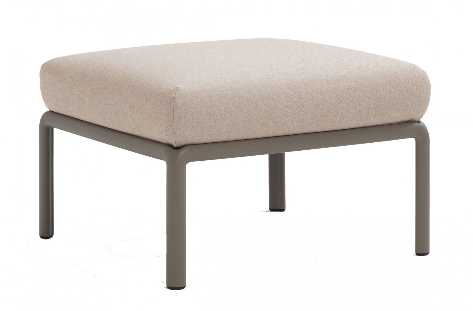 Пуф пластиковый с подушкой Komodo Pouf (Тортора, холст)