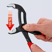 Высокотехнологичные сантехнические клещи Cobra QuickSet черненые 300 mm Knipex KN-8721300